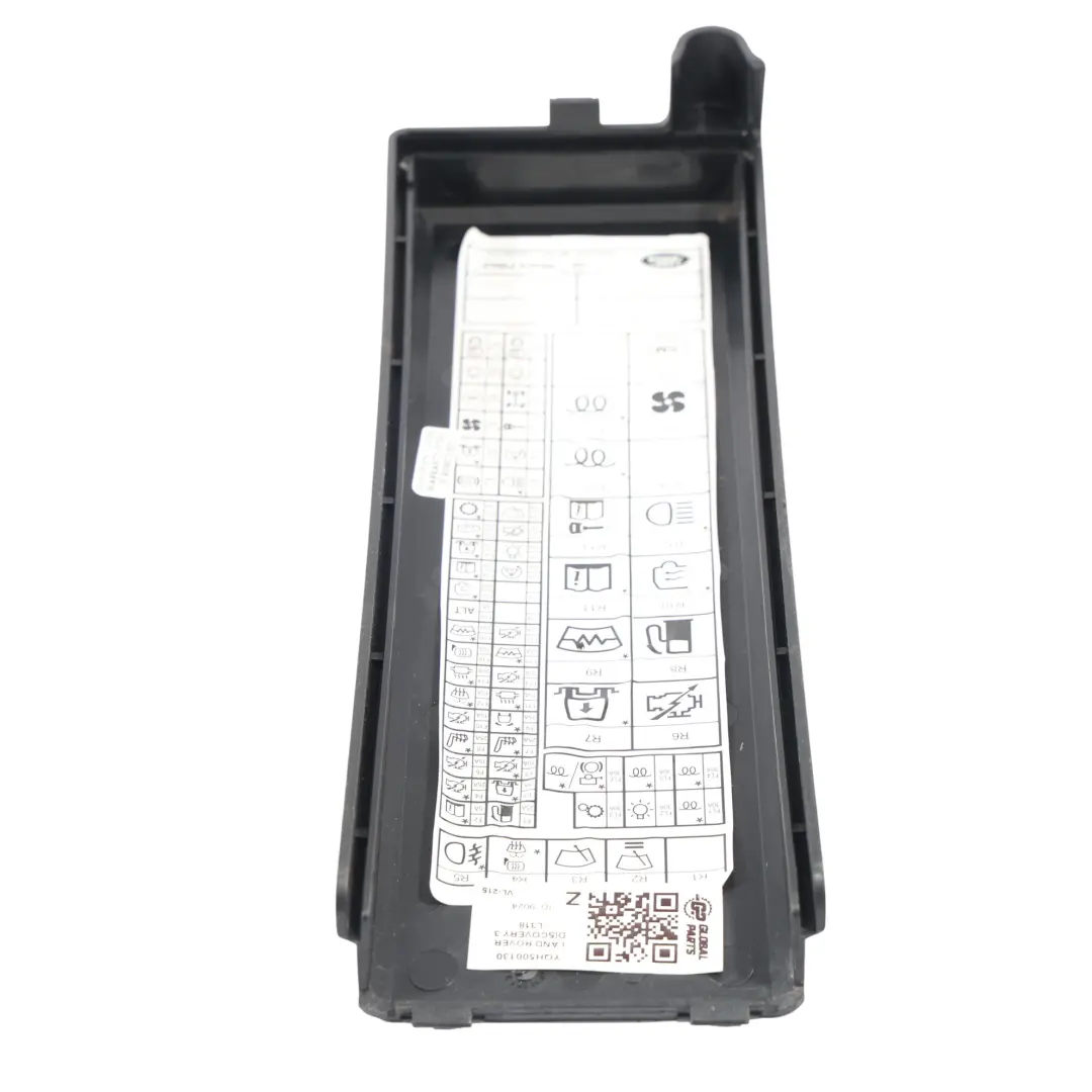 Coperchio Pannello Fusibili Vano Motore per Land Rover Discovery 3 L319 con numero di parte YQH500130 Land Rover Discovery 3 L319 Coperchio Pannello Fusibili Vano Motore - SKU YQH500130 - Numero di parte YQH500130