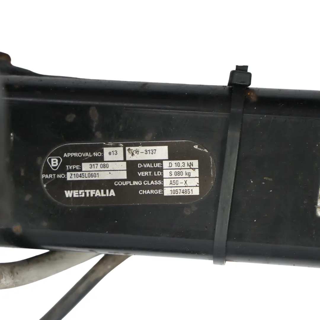 Skoda Yeti 5L Westfalia Gancio Di Traino Elettrico Gancio Di Traino - SKU Z1045L0601 - Numero di parte Z1045L0601