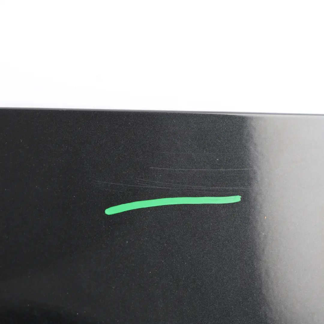 BMW X5 E53 Tapa Maletero Trasero Tailgate Upper Spoiler Trim Negro Zafiro - 475 - SKU 0008798-BS - Número de pieza 0008798