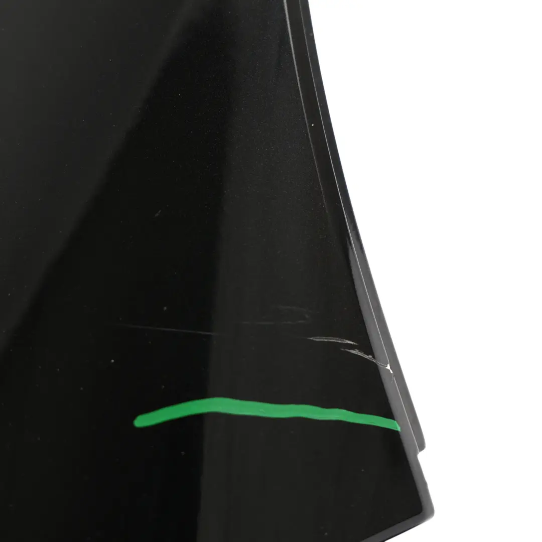 BMW X5 E53 Kofferraum Deckel Heckklappe Obere Spoilerblende Schwarz Saphir - 475 - SKU 0008798-BS - Teilenummer 0008798