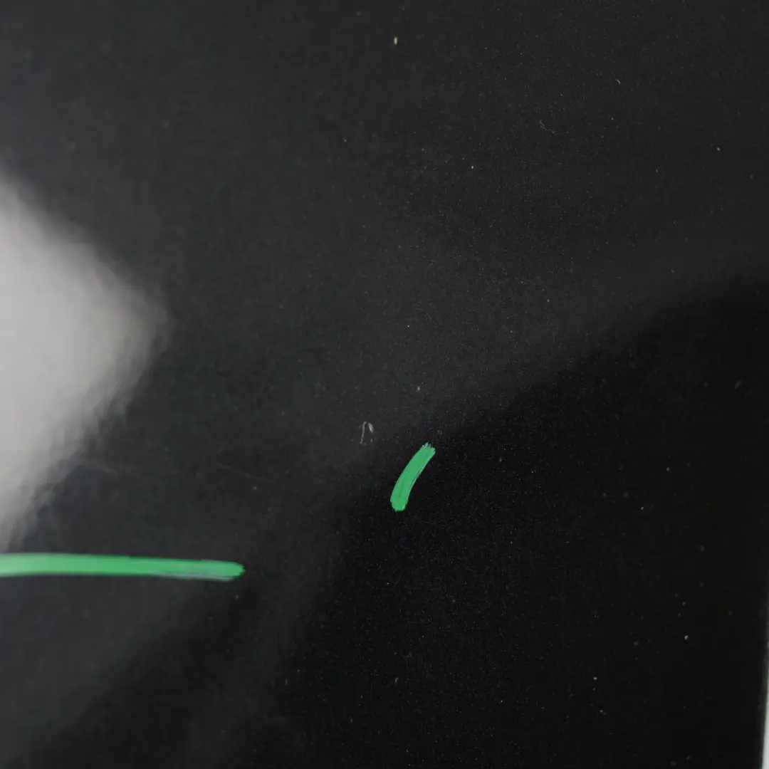 BMW X5 E53 Kofferraum Deckel Heckklappe Obere Spoilerblende Schwarz Saphir - 475 - SKU 0008798-BS - Teilenummer 0008798