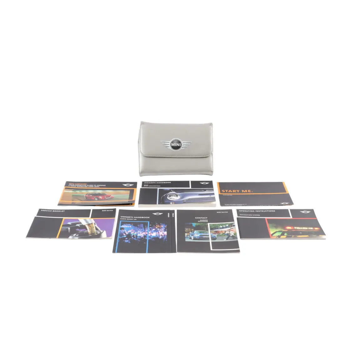 Service Booklet Owner Handbook Book Pouch Case to Mini Cooper R50 R53 One with Part number 0012939 Mini Cooper R50 R53 One Service Booklet Owner Handbook Book Pouch Case - SKU 0012939-3 - Part number 0012939