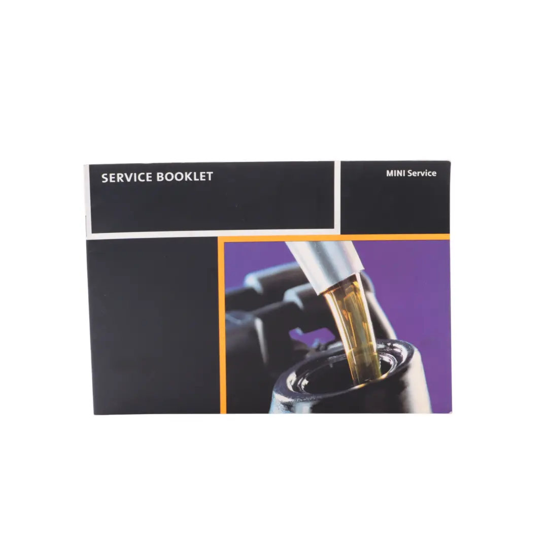 Mini Cooper R50 R53 One Service Booklet Owner Handbook Book Pouch Case - SKU 0012939-3 - Part number 0012939