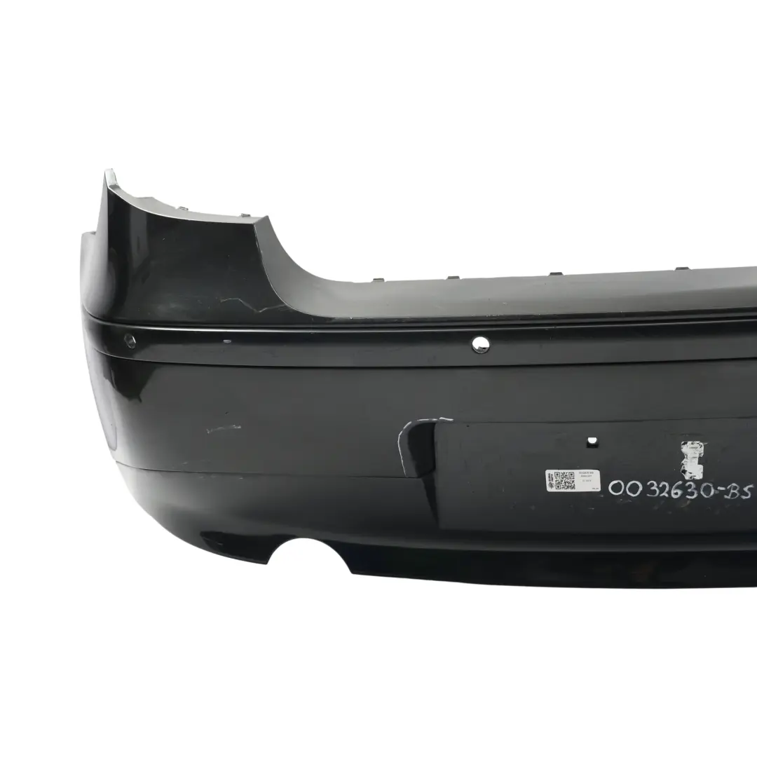 BMW E87 Rear Bumper Cover Trim Panel Black Sapphire Metallic - 475 - SKU 0032630-BS - Part number 51120032630