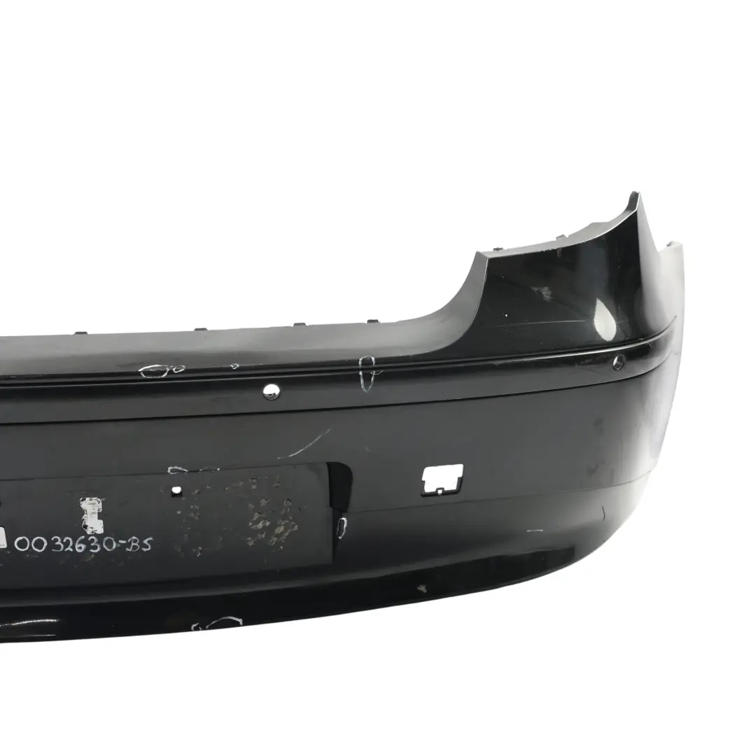 BMW E87 Rear Bumper Cover Trim Panel Black Sapphire Metallic - 475 - SKU 0032630-BS - Part number 51120032630