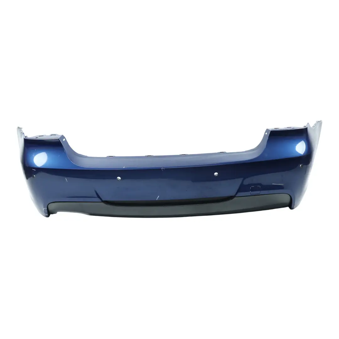 Bumper PDC Le Mans Blau Blue Metallic - 381 to BMW E90 M Sport Rear with Part number 0033541 BMW E90 M Sport Rear Bumper PDC Le Mans Blau Blue Metallic - 381 - SKU 0033541-LMB3 - Part number 0033541