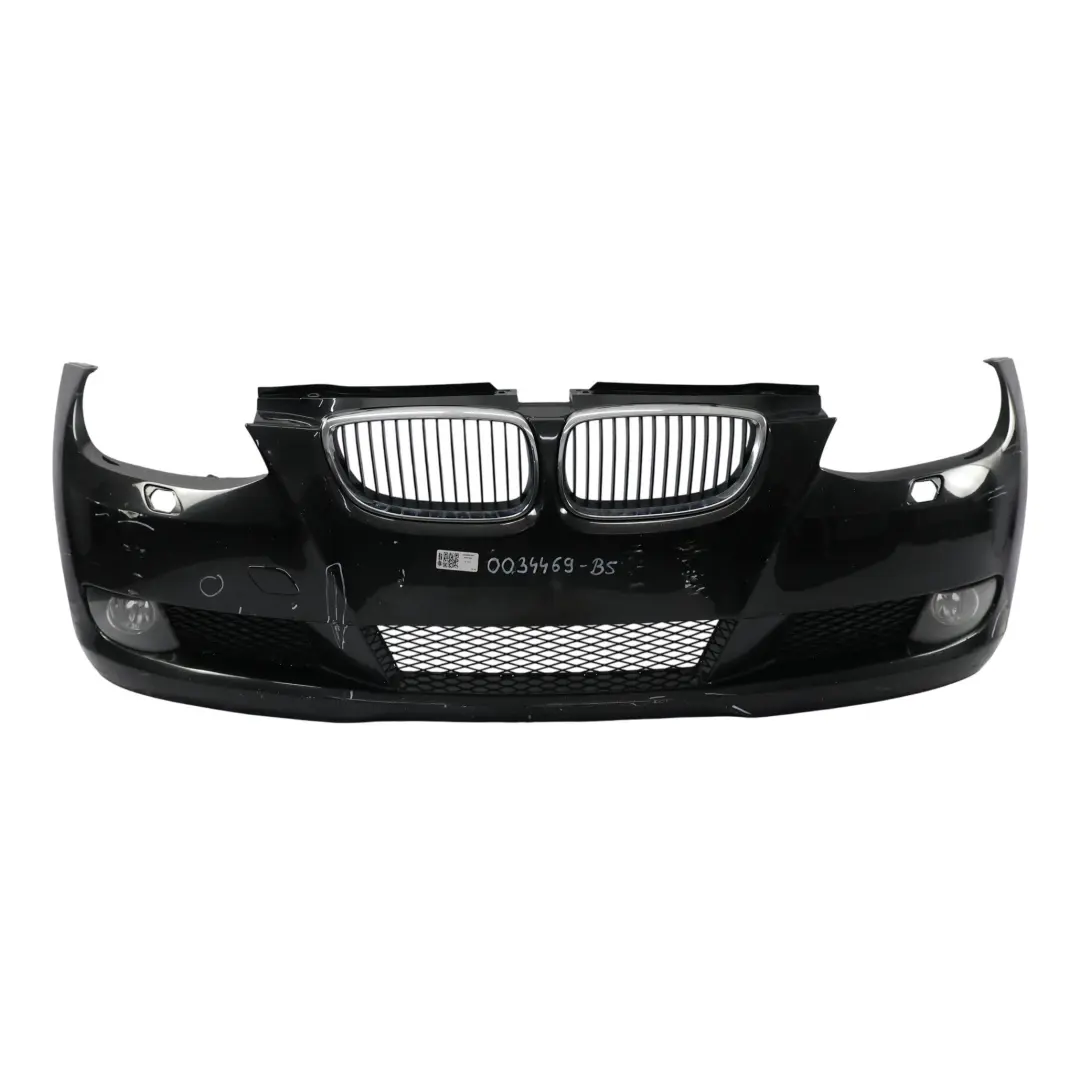 BMW E92 E93 Front Bumper Cover Trim Panel Black Sapphire Metallic - 475 - SKU 0034469-BS - Part number 0034469