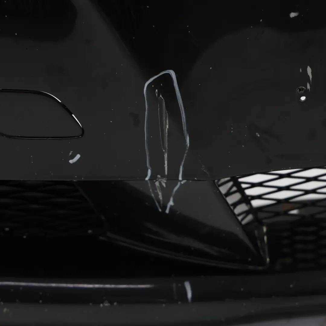 BMW E92 E93 Front Bumper Cover Trim Panel Black Sapphire Metallic - 475 - SKU 0034469-BS - Part number 0034469