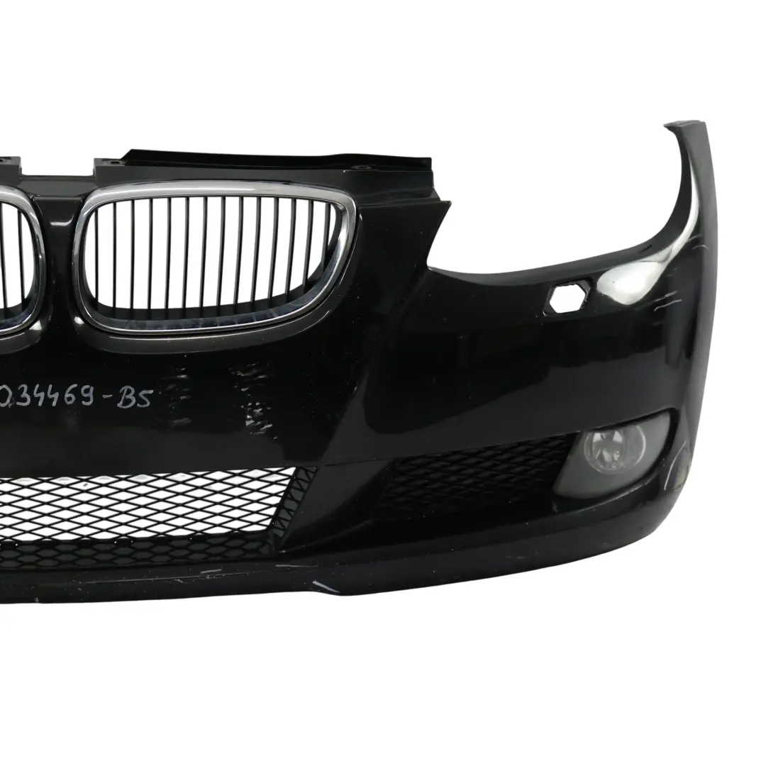 Front Bumper Cover Trim Panel Black Sapphire Metallic - 475 to BMW E92 E93 with Part number 0034469 BMW E92 E93 Front Bumper Cover Trim Panel Black Sapphire Metallic - 475 - SKU 0034469-BS - Part number 0034469