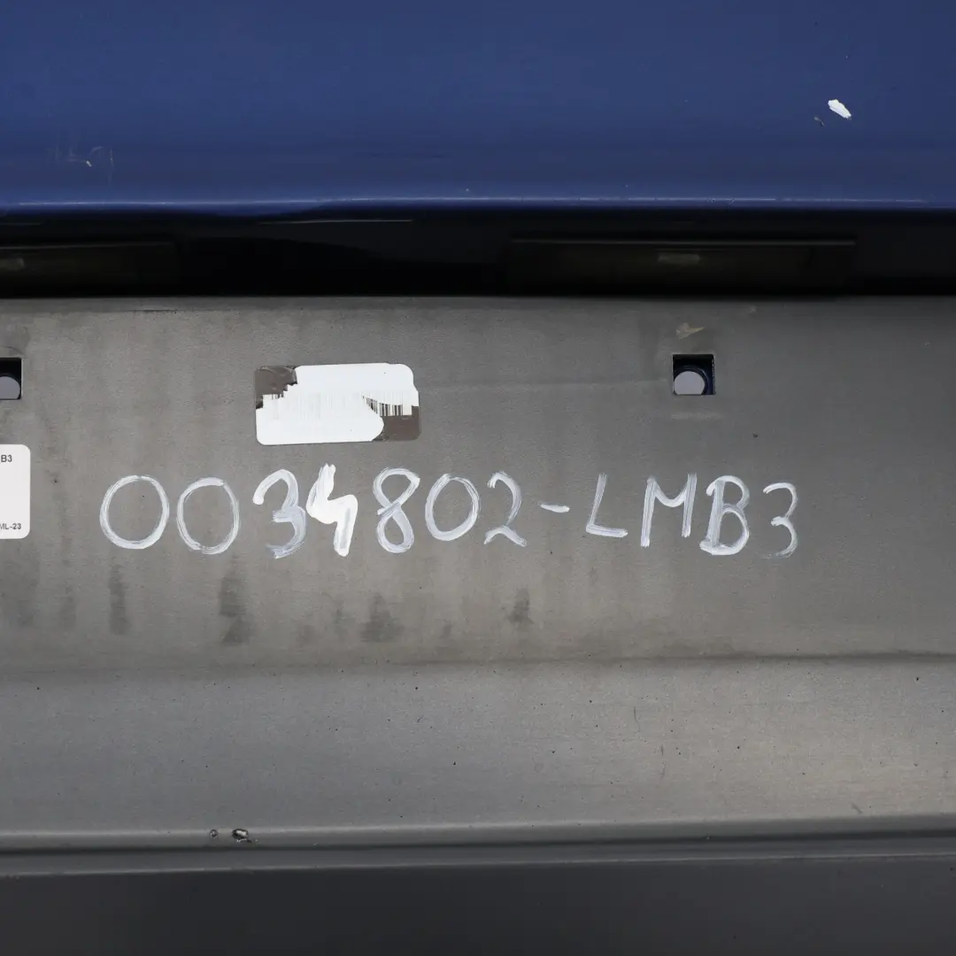 BMW E81 E87 LCI Zderzak Tylny M-Pakiet Le Mans Blau Niebieski Metalik - 381 - SKU 0034802-LMB3 - Numer Części 0034802