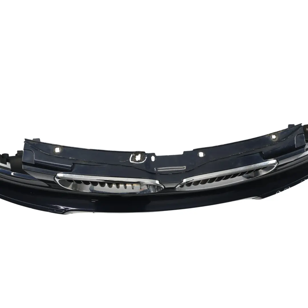 BMW E81 E87 LCI Complete Front Bumper Trim PDC Monacoblau Metallic - A35 - SKU 0035909-MB - Part number 0035909
