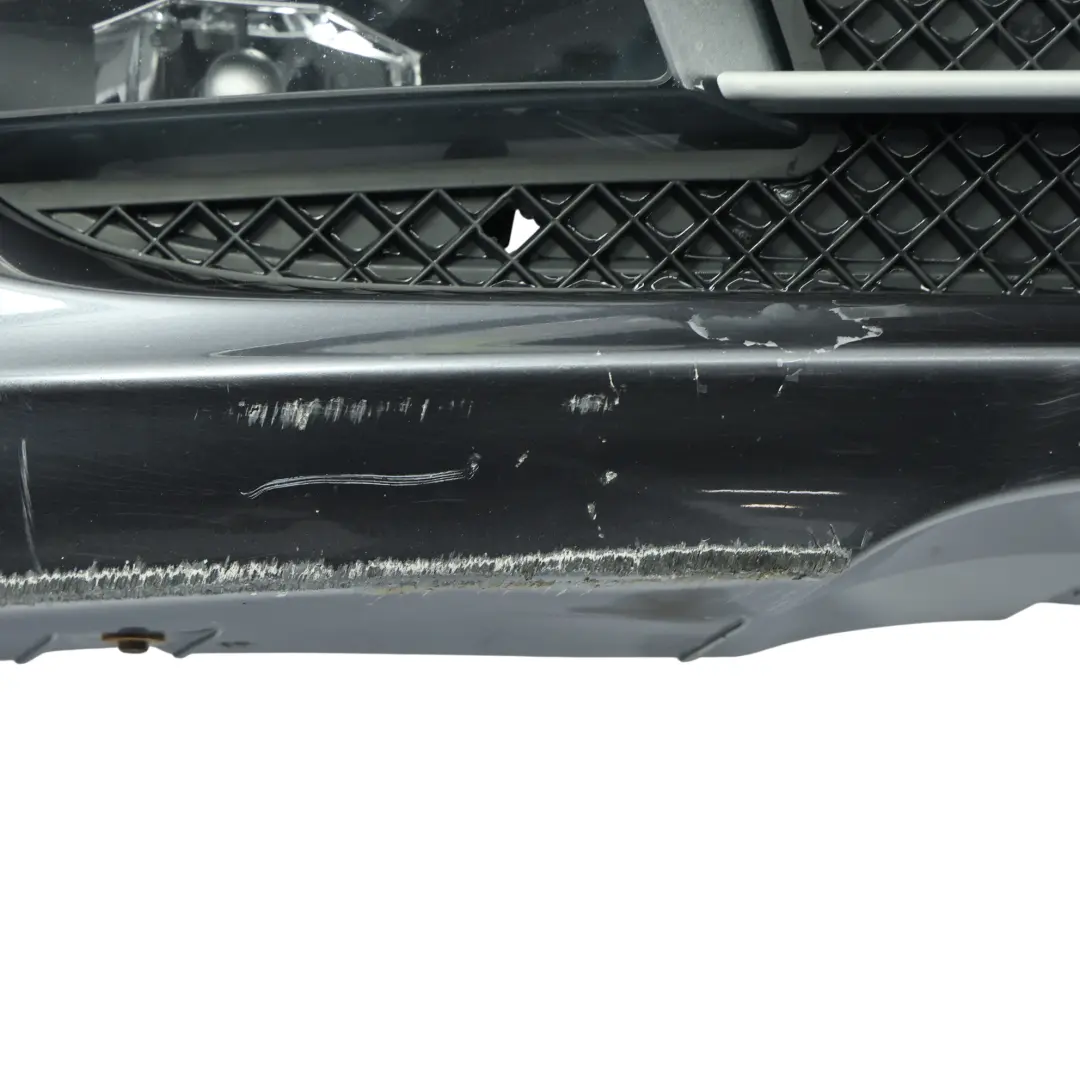 BMW E81 E87 LCI Complete Front Bumper Trim Panel Sparkling Graphite - A22 - SKU 0035909-SG1 - Part number 0035909