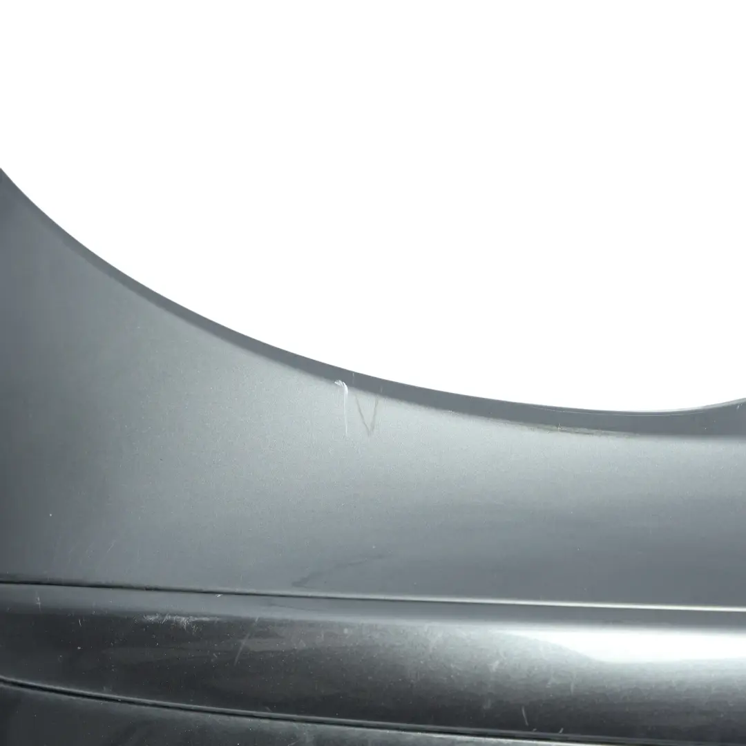 BMW E81 E87 LCI Complete Front Bumper Trim Panel Sparkling Graphite - A22 - SKU 0035909-SG1 - Part number 0035909
