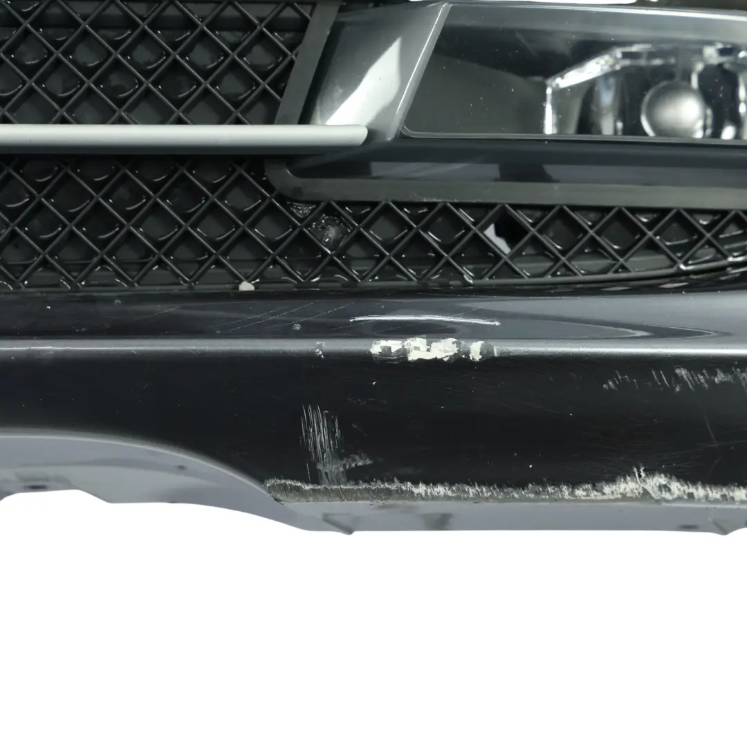 BMW E81 E87 LCI Complete Front Bumper Trim Panel Sparkling Graphite - A22 - SKU 0035909-SG1 - Part number 0035909