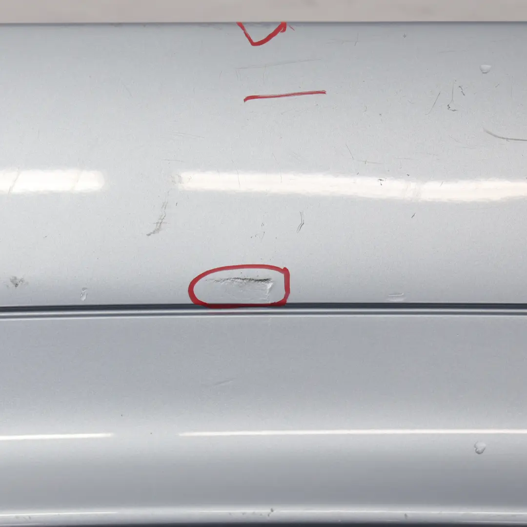 Bumper Trim Panel Bluewater Blue Metallic - 896 to BMW E90 LCI Rear with Part number 0036874 BMW E90 LCI Rear Bumper Trim Panel Bluewater Blue Metallic - 896 - SKU 0036874-WB - Part number 0036874