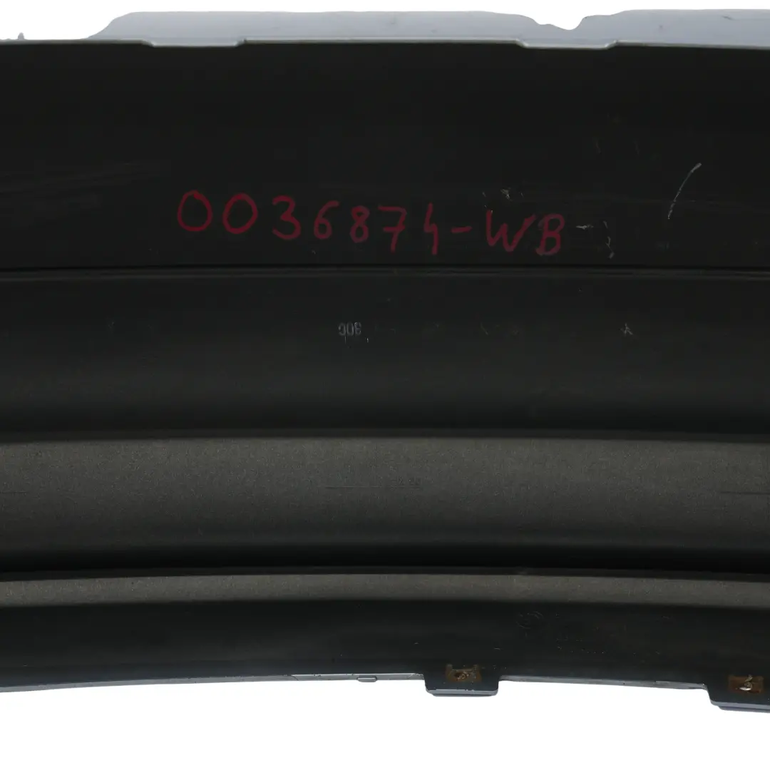 Bumper Trim Panel Bluewater Blue Metallic - 896 to BMW E90 LCI Rear with Part number 0036874 BMW E90 LCI Rear Bumper Trim Panel Bluewater Blue Metallic - 896 - SKU 0036874-WB - Part number 0036874