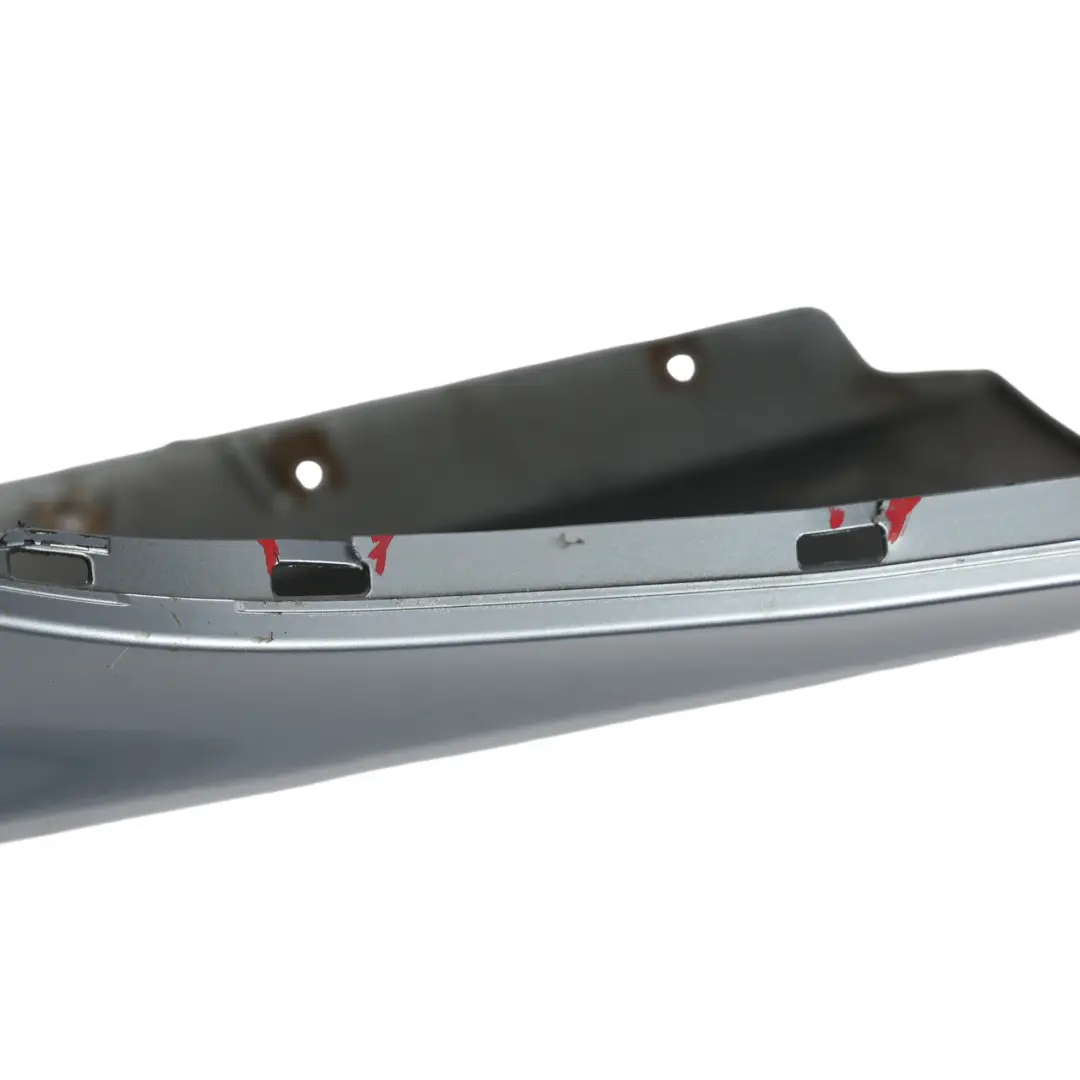 Bumper Trim Panel Bluewater Blue Metallic - 896 to BMW E90 LCI Rear with Part number 0036874 BMW E90 LCI Rear Bumper Trim Panel Bluewater Blue Metallic - 896 - SKU 0036874-WB - Part number 0036874