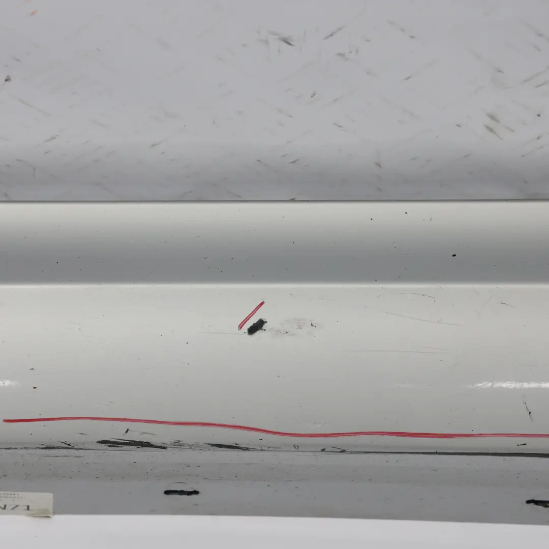 Side Skirt Sill Strip Left N/S Titansilber Silver Metallic - 354 to BMW E90 LCI with Part number 0037059 BMW E90 LCI Side Skirt Sill Strip Left N/S Titansilber Silver Metallic - 354 - SKU 0037059-TS - Part number 0037059