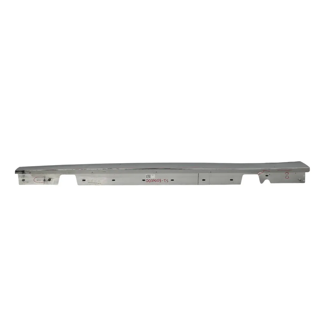 BMW E90 LCI Faldón Lateral Sill Strip Izquierda Titansilber Plata Metálico - 354 - SKU 0037059-TS - Número de pieza 0037059