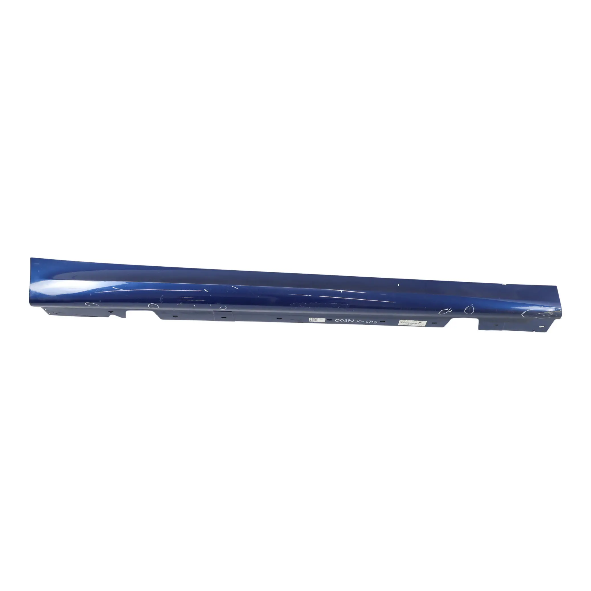 BMW E90 LCI M Sport Sill Strip Faldon Lateral Derecho Le Mans Azul - 381