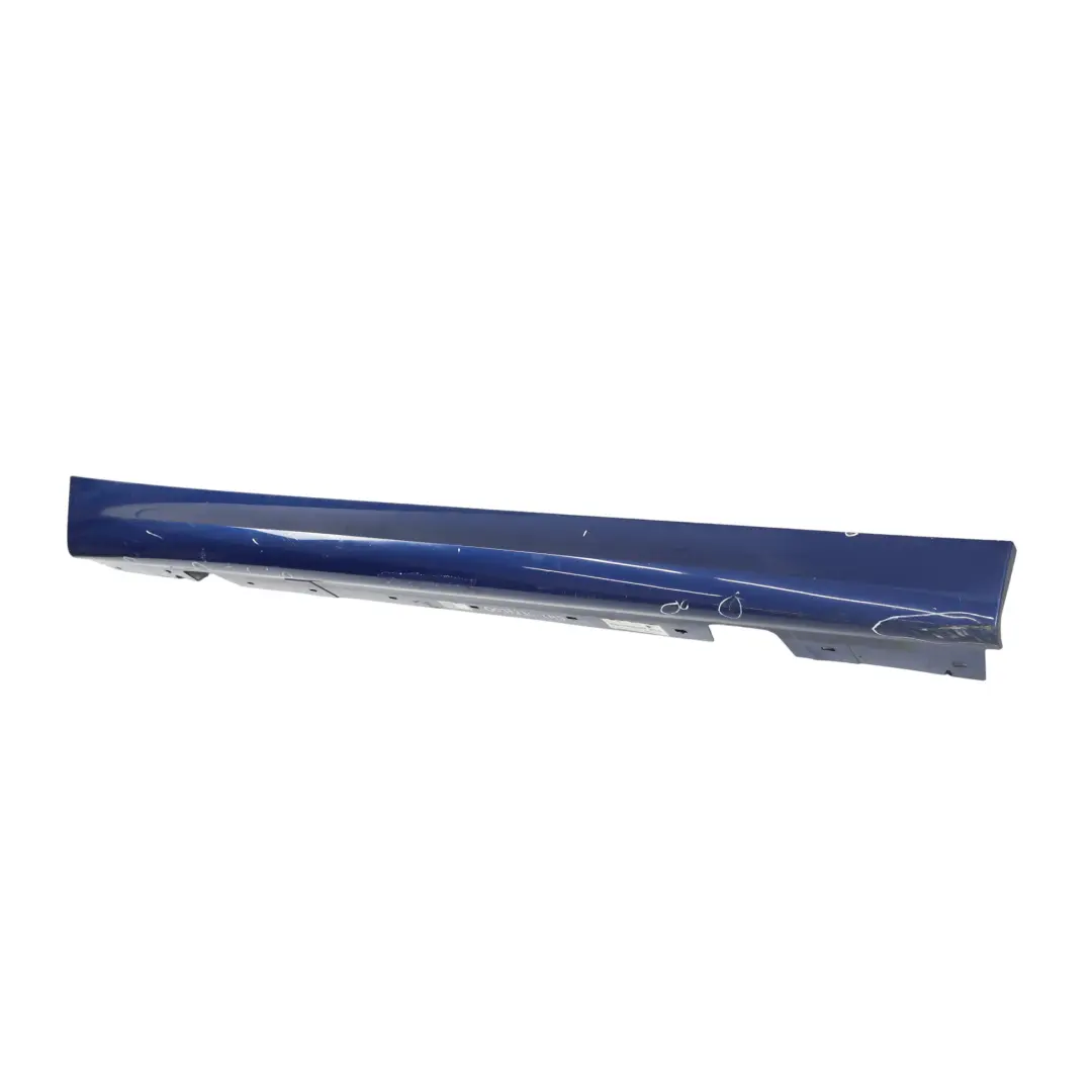 BMW E90 LCI M Sport Sill Strip Faldon Lateral Derecho Le Mans Azul - 381 - SKU 0037230-LMB - Número de pieza 0037230