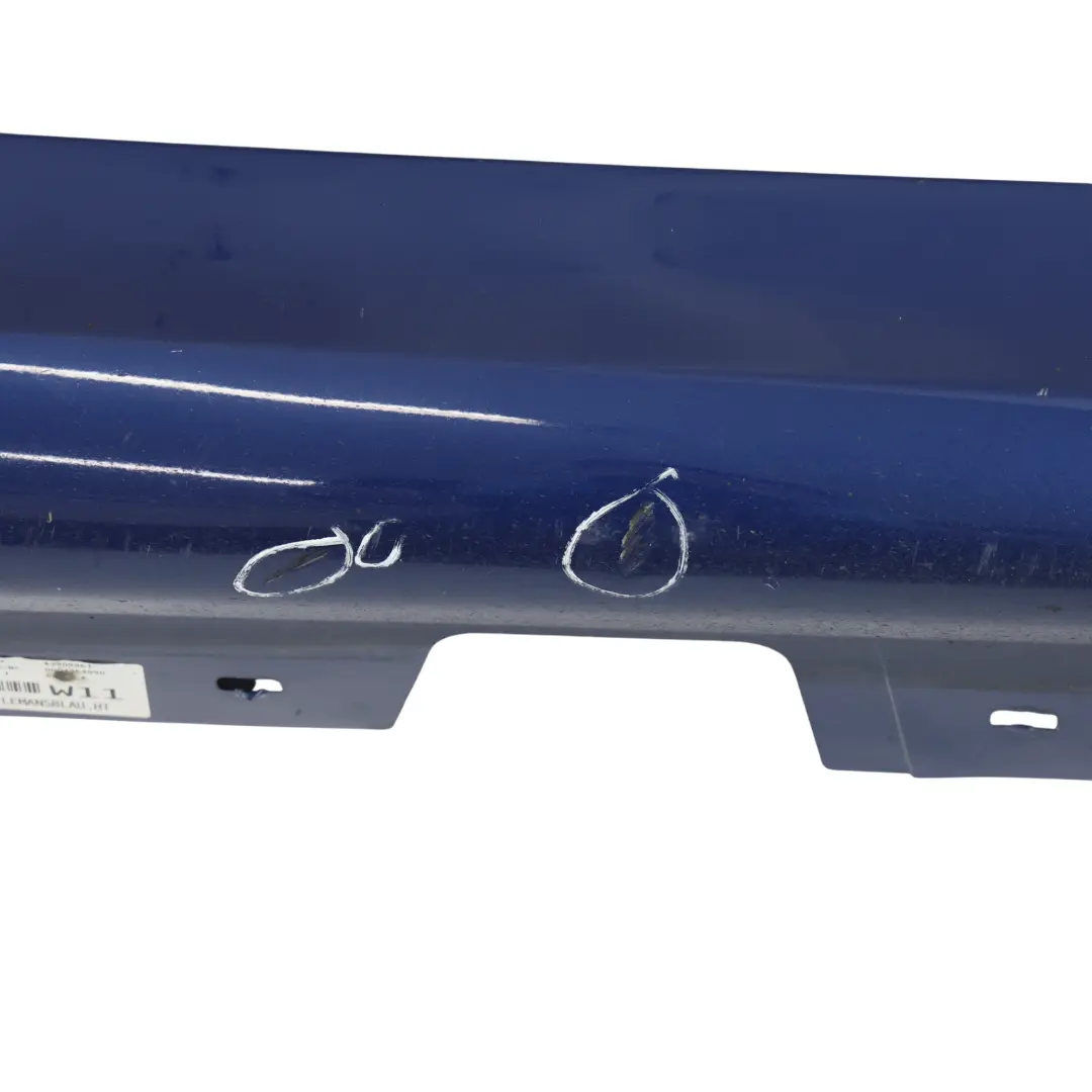 BMW 3 E90 E91 LCI M Sport 1 Schwellerleiste Schweller Rechts Le Mans Blau 381 - SKU 0037230-LMB - Teilenummer 0037230