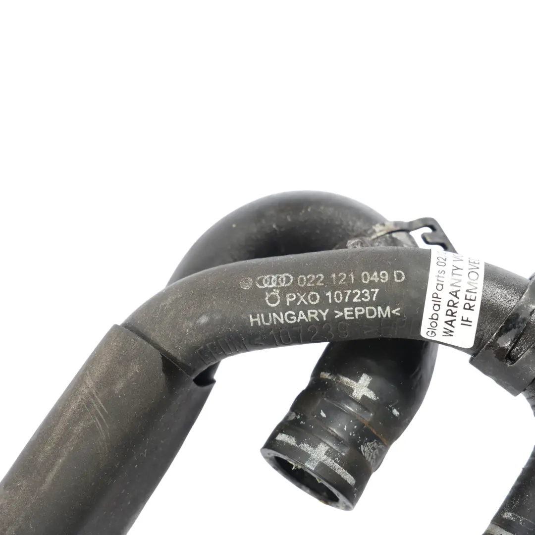 Porsche Cayenne 9PA Linea Tubo Acqua Refrigerante 3.2 V6 - SKU 022121049D - Numero di parte 022121049D