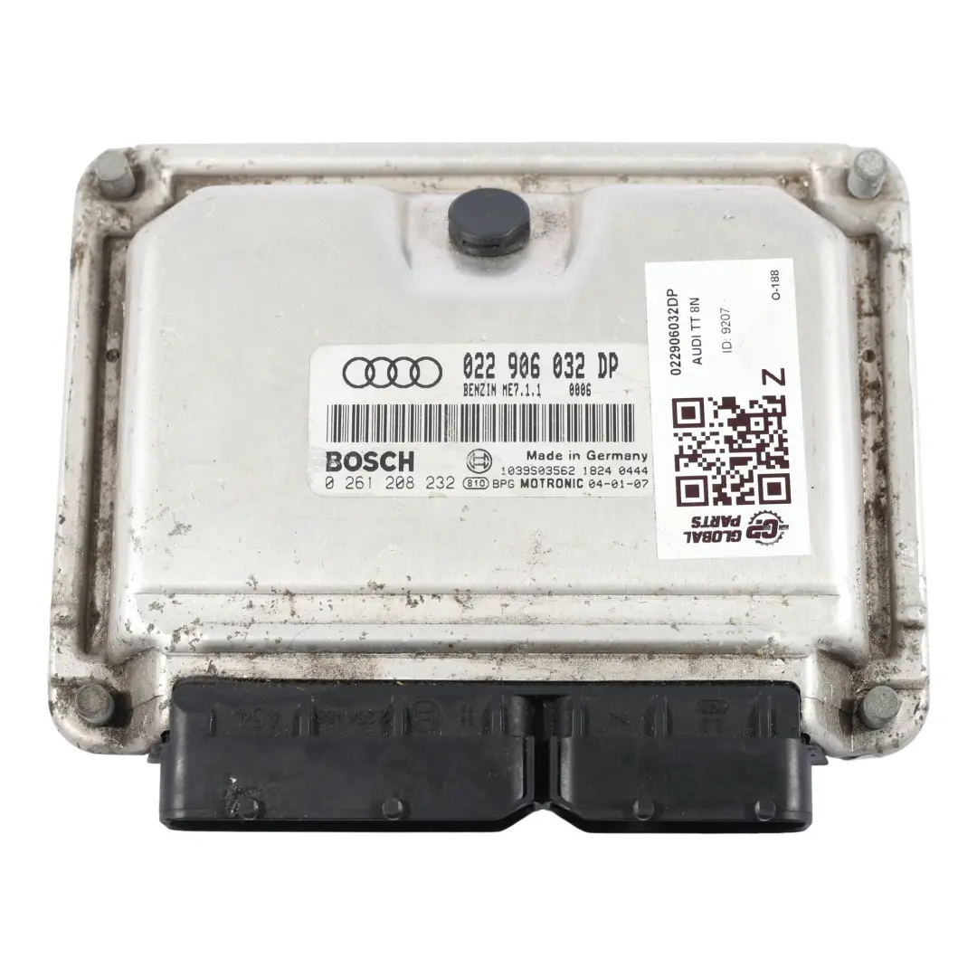 Audi TT 8N 3.2 FSI BHE Quattro 250HP Sterownik Silnika Automat - SKU 022906032DP - Numer Części 022906032DP