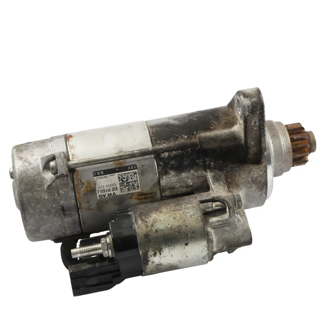 3V VW Golf Mk7 Motor Arranque 2.0 TDI CRLB para Skoda Superb con número de pieza 02E911024J Skoda Superb 3V VW Golf Mk7 Motor Arranque 2.0 TDI CRLB - SKU 02E911024J - Número de pieza 02E911024J