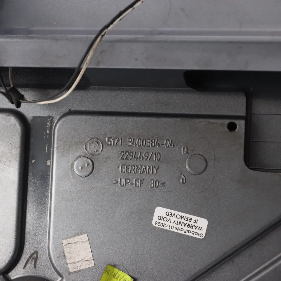 BMW X3 Series E83 Rear Spoiler Upper Trunk Lid Roof Silbergrau Grey - A08 - SKU 0303044-SBG3 - Part number 0303044