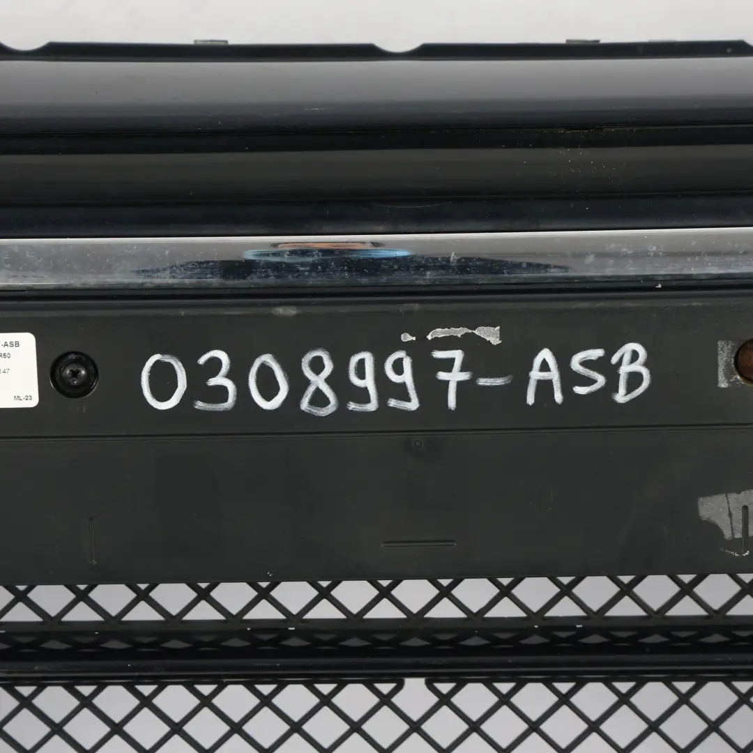 Front Bumper Trim Panel Covering Astro Black Metallic - A25 to Mini R50 R52 with Part number 0308997 Mini R50 R52 Front Bumper Trim Panel Covering Astro Black Metallic - A25 - SKU 0308997-ASB - Part number 0308997