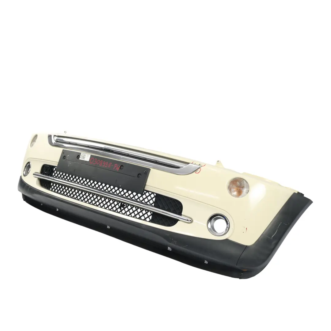 Embellecedor Parachoques Delantero Mini R50 R52 Pepper White Blanco - 850 para con número de pieza 0308998 Embellecedor Parachoques Delantero Mini R50 R52 Pepper White Blanco - 850 - SKU 0308998-PW - Número de pieza 0308998