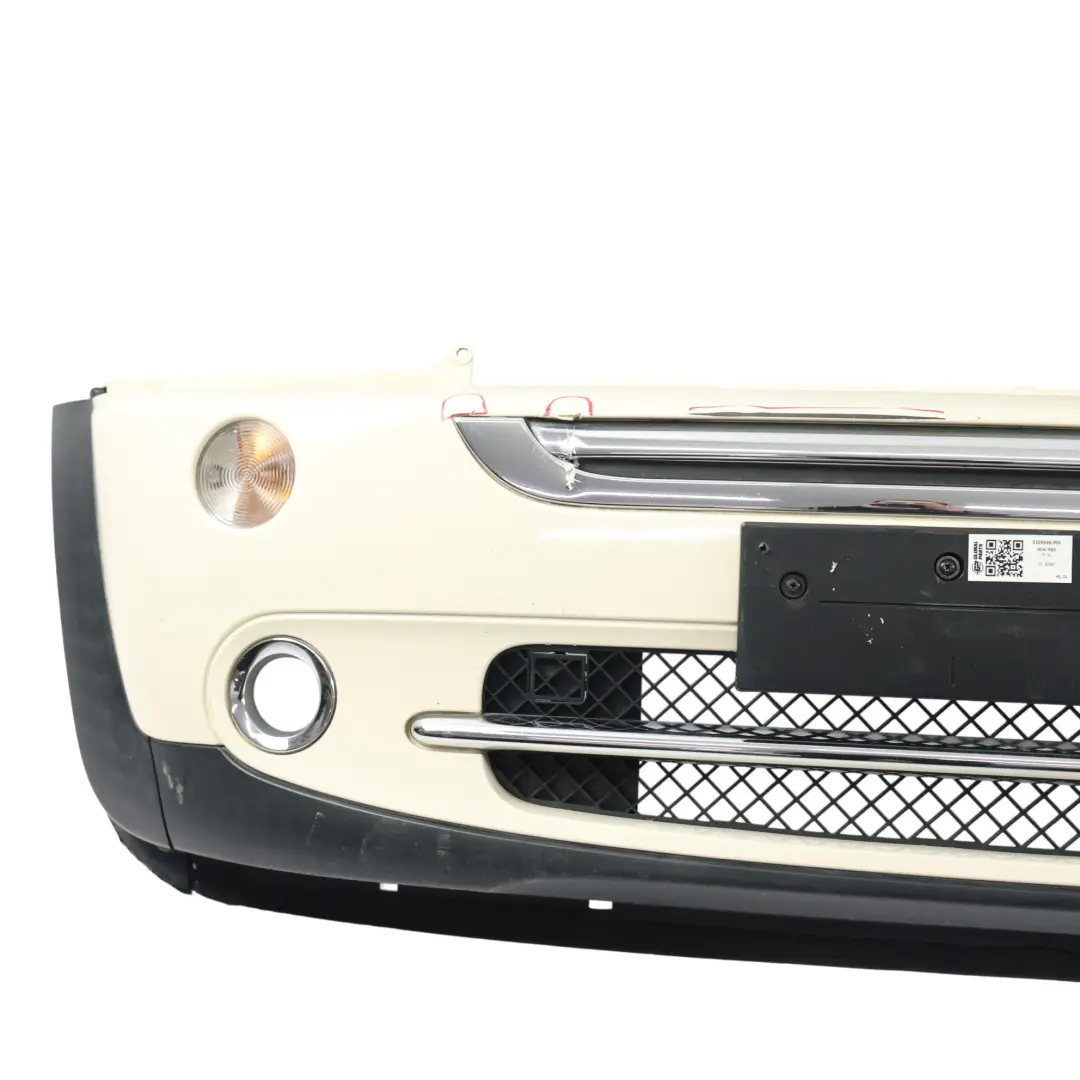 Mini Cooper R50 R52 Cabrio Pare-chocs avant complet Pepper White Blanc - 850 - SKU 0308998-PW - Numéro de pièce 0308998