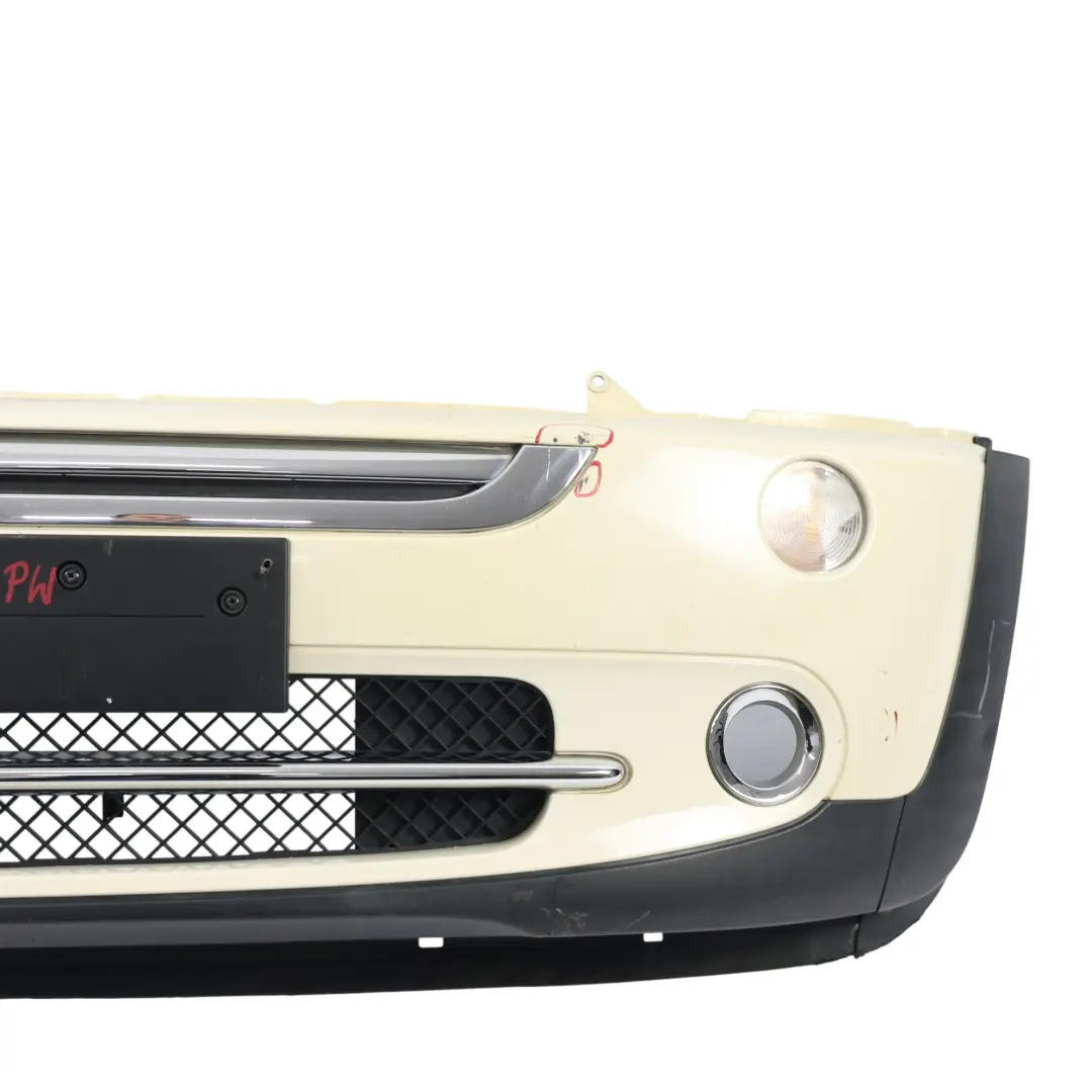 Stossfänger Vorn Pepper White Weiss - 850 für Mini R50 R52 Cooper mit Teilenummer 0308998 Mini R50 R52 Cooper Stossfänger Vorn Pepper White Weiss - 850 - SKU 0308998-PW - Teilenummer 0308998