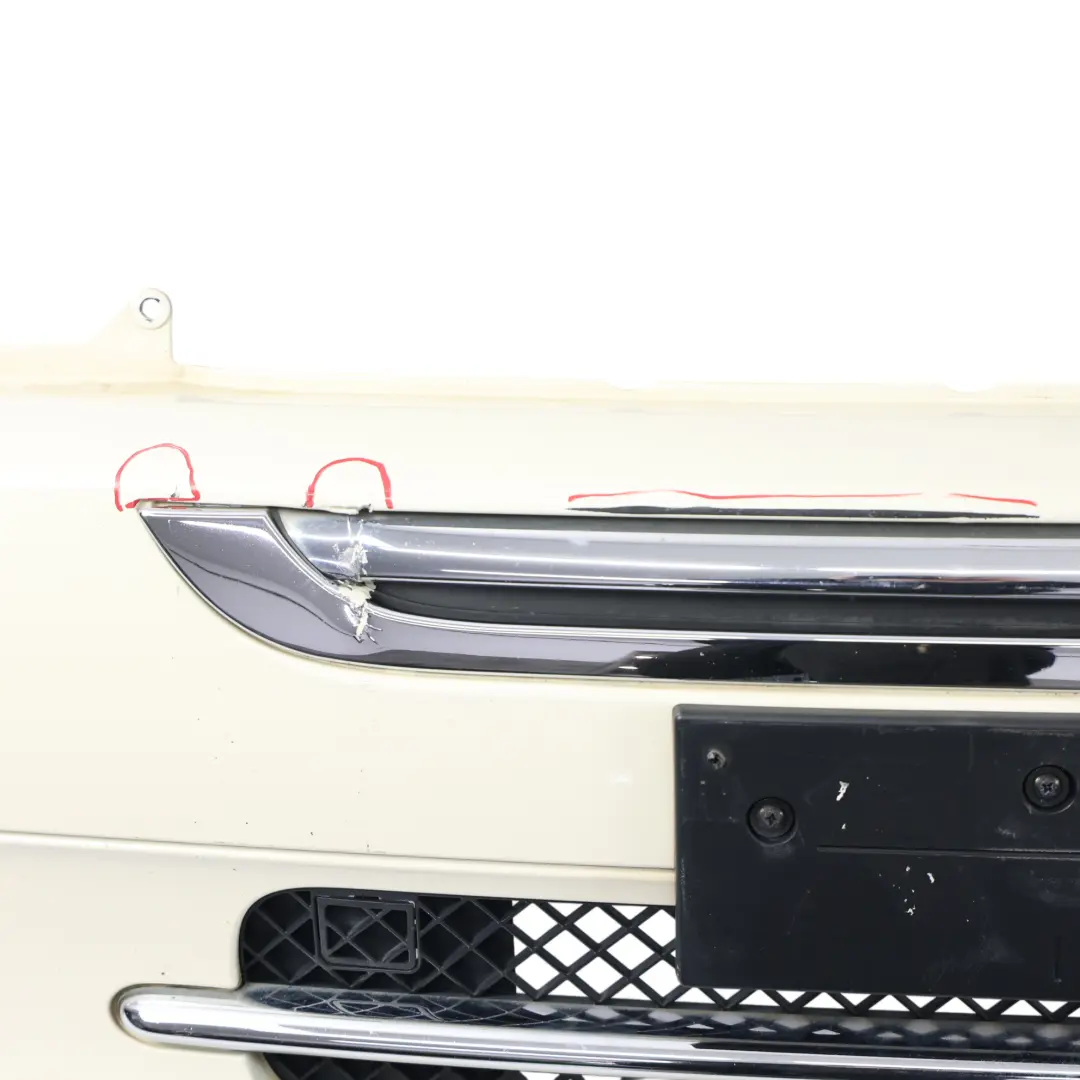 Mini R50 R52 Cooper Stossfänger Vorn Pepper White Weiss - 850 - SKU 0308998-PW - Teilenummer 0308998