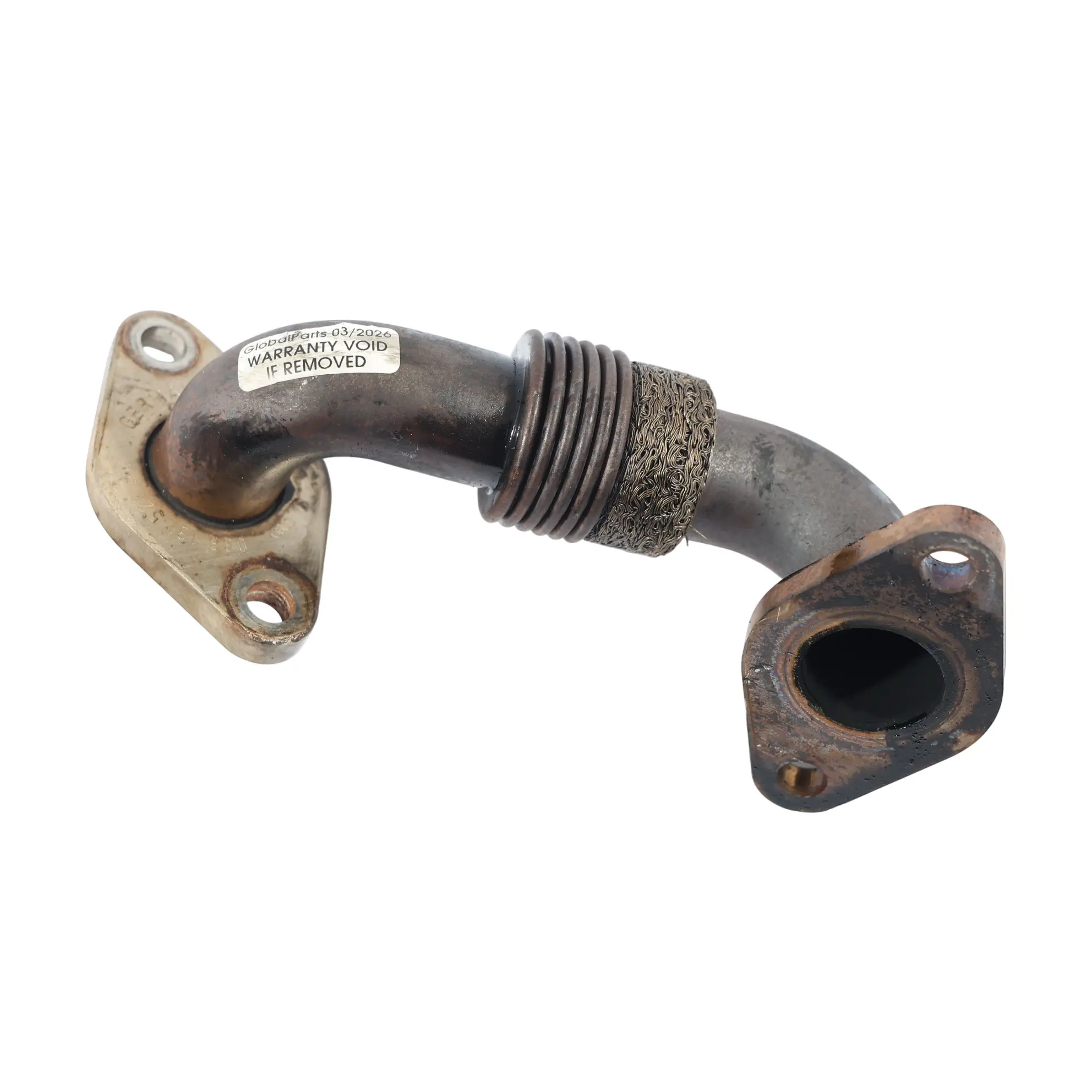 Volkswagen Transporter T5 EGR Cooler Pipe Hose 1.9 TDI BRS 038131521BD 