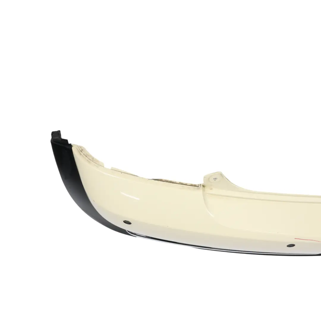 Mini R50 Hinten Stoßstange Verkleidung PDC Pepper White Weiss - 850 - SKU 0393504-PW - Teilenummer 0393504