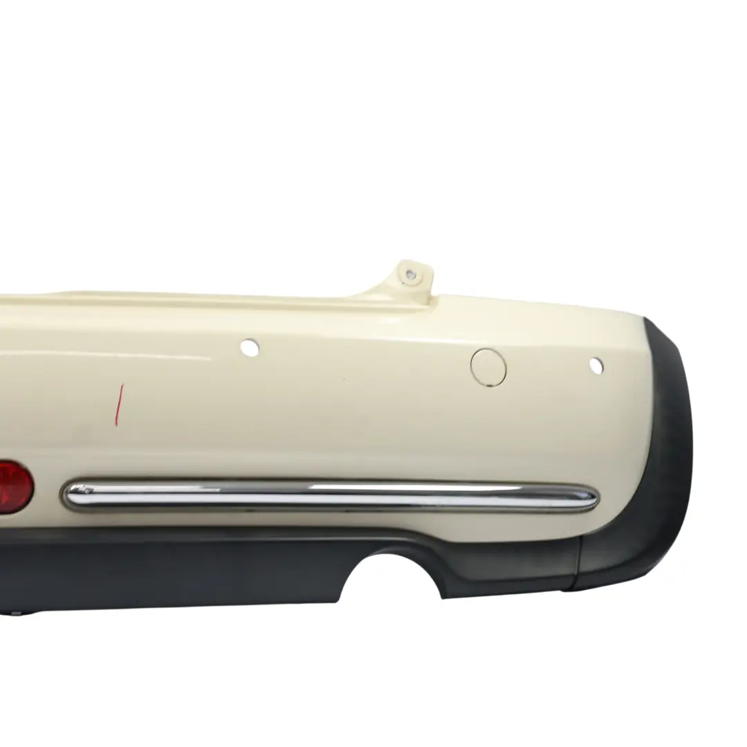 Mini R50 Hinten Stoßstange Verkleidung PDC Pepper White Weiss - 850 - SKU 0393504-PW - Teilenummer 0393504