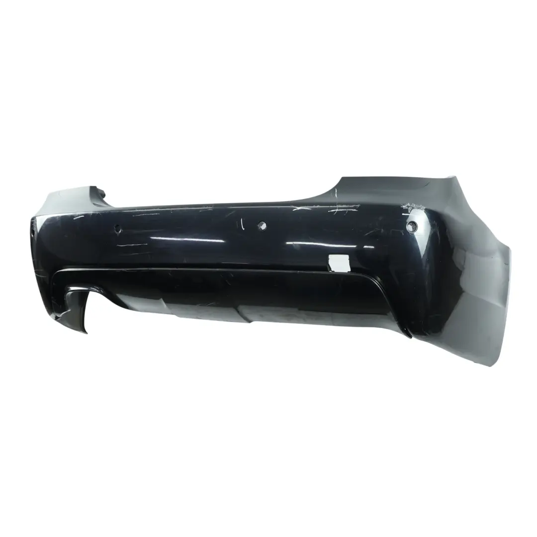 BMW E60 M Sport Rear Bumper Panel PDC Carbonschwarz Carbon Black - 416 - SKU 0394707-CAR1 - Part number 0394707