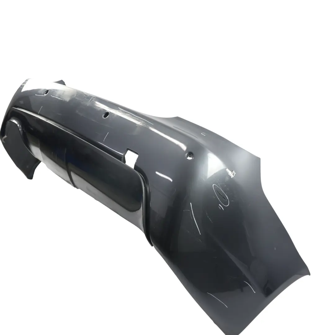 BMW E60 M Sport Rear Bumper Panel PDC Platingrau Metallic - A68 - SKU 0394707-PG - Part number 0394707