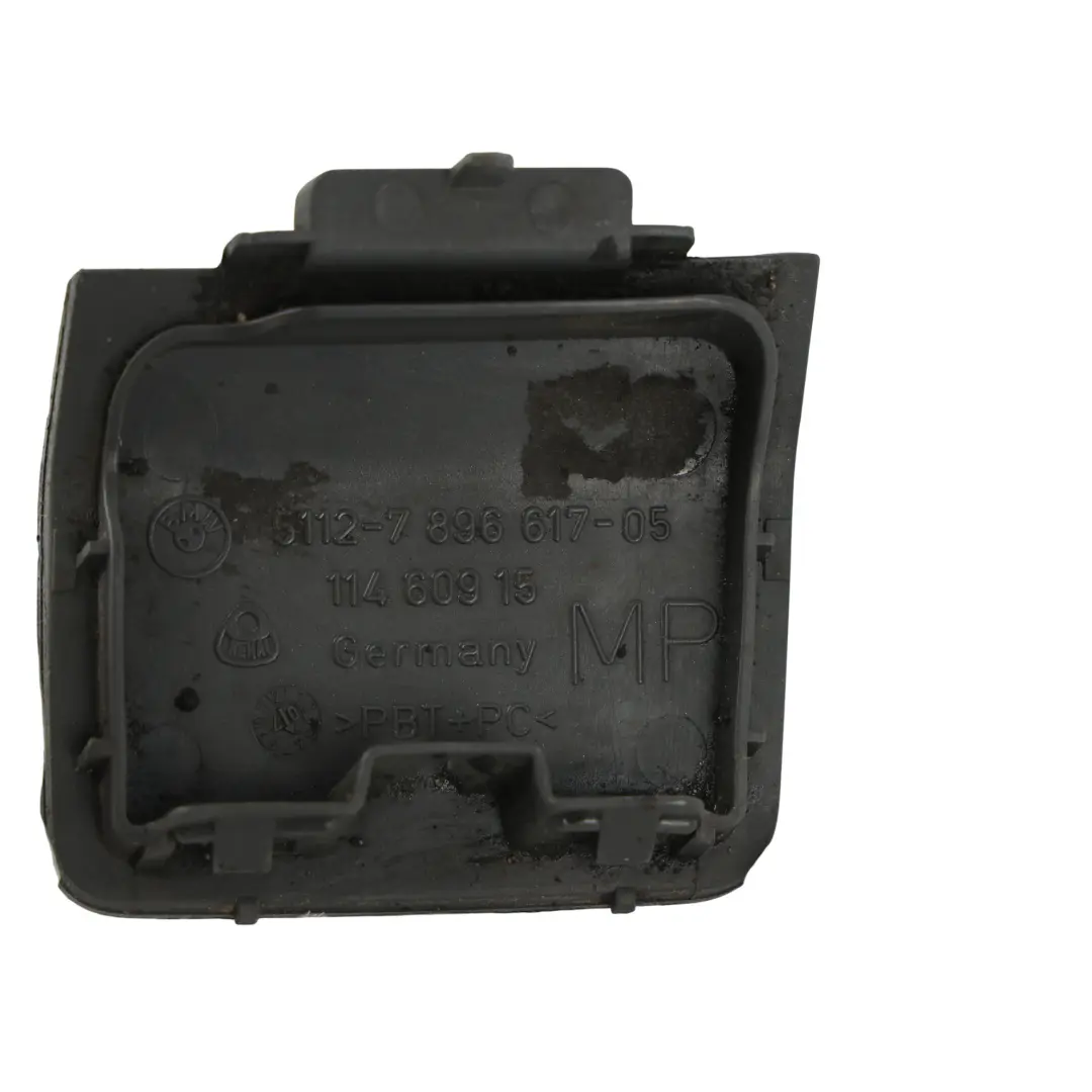 BMW E60 LCI Klappe Abschlepphaken Hinten Stoßstange Patagoniagrün A71 - SKU 0395209-PTG - Teilenummer 0395209