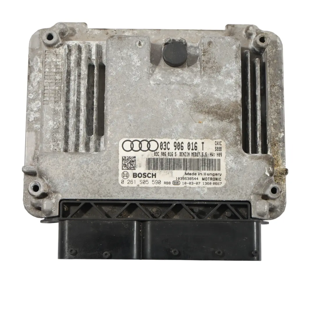 CAXC 125HP Motor Steuer Gerät ECU Kit Automatik für Audi A3 8P 1.4 TFSI mit Teilenummer 03C906016T Audi A3 8P 1.4 TFSI CAXC 125HP Motor Steuer Gerät ECU Kit Automatik - SKU 03C906016T - Teilenummer 03C906016T