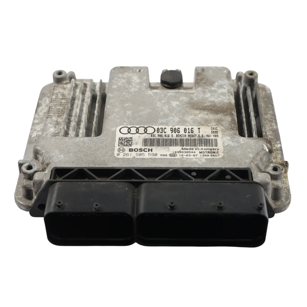 CAXC 125HP Control Motor Kit ECU Automático para Audi A3 8P 1.4 TFSI con número de pieza 03C906016T Audi A3 8P 1.4 TFSI CAXC 125HP Control Motor Kit ECU Automático - SKU 03C906016T - Número de pieza 03C906016T