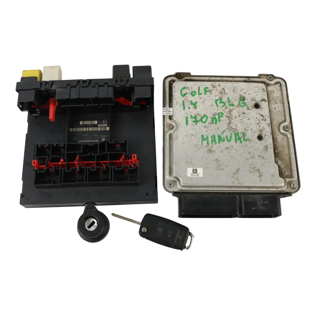 Mk5 1.4 TSI BLG 170HP Motor Steuer ECU Kit Manuelles für Volkswagen Golf mit Teilenummer 03C906032A Volkswagen Golf Mk5 1.4 TSI BLG 170HP Motor Steuer ECU Kit Manuelles - SKU 03C906032A - Teilenummer 03C906032A