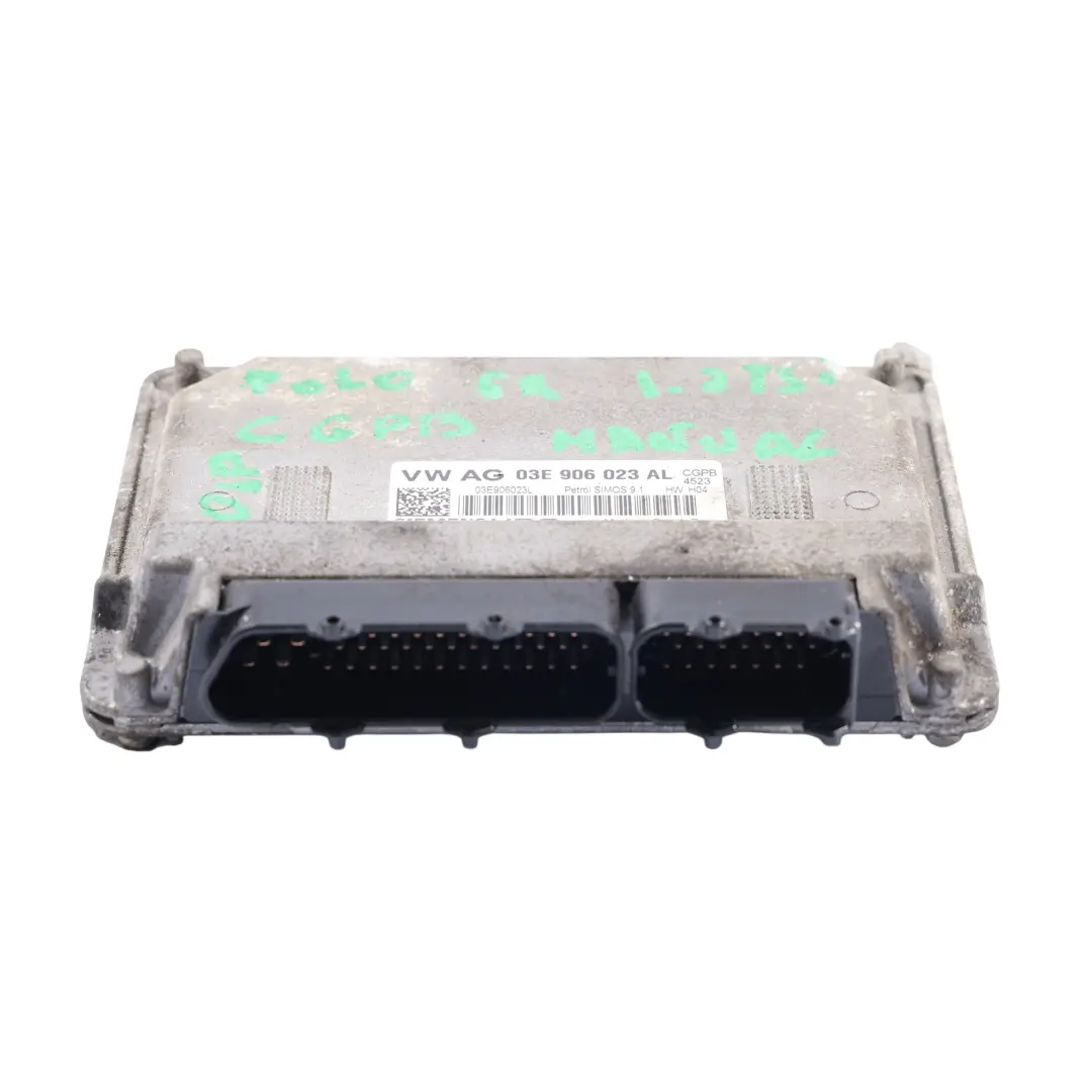 Volkswagen Polo 6R 1.2 MPI CGPB 60HP Kit ECU Control Motor Manual - SKU 03E906023AL-2 - Número de pieza 03E906023AL