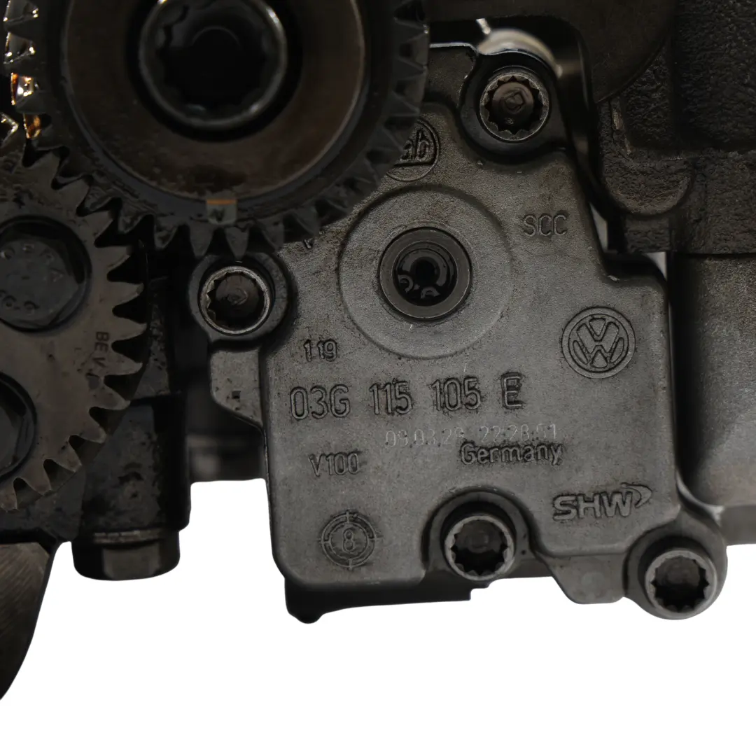 Audi A4 B8 2.0 TDI CAGA Modulo Albero Di Bilanciamento Pompa Olio - SKU 03G103295AN - Numero di parte 03G103295AN