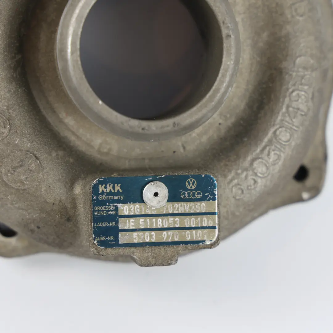 Audi A4 B7 Cubierta Superior Turbo Motor Diesel 2.0 TDI - SKU 03G145702H-3 - Número de pieza 03G145702H