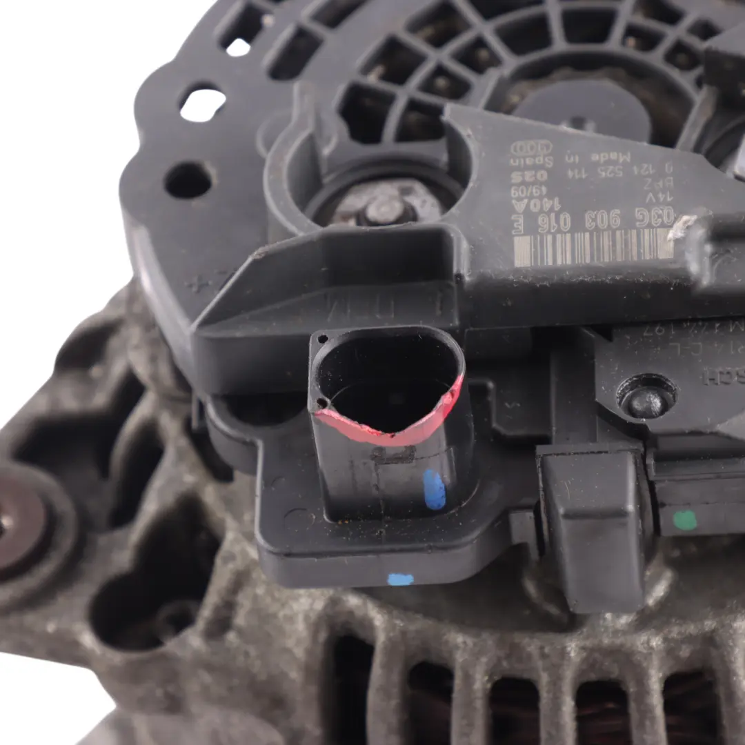 Alternator Generator 14V 140A to Audi A4 B8 A5 8T with Part number 03G903016E Audi A4 B8 A5 8T Alternator Generator 14V 140A - SKU 03G903016E - Part number 03G903016E