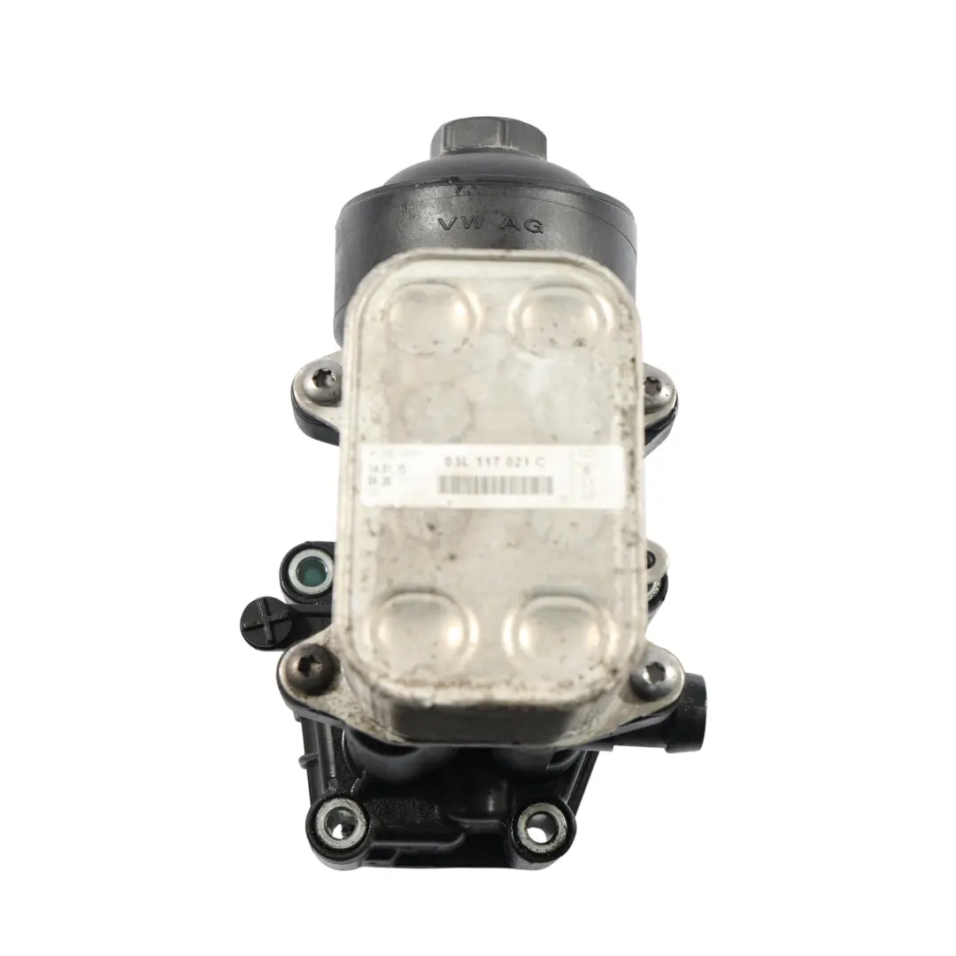 Audi Volkswagen Seat Skoda Carcasa Filtro De Aceite Enfriador 2.0 TDI - SKU 03L115389C-1 - Número de pieza 03L115389C