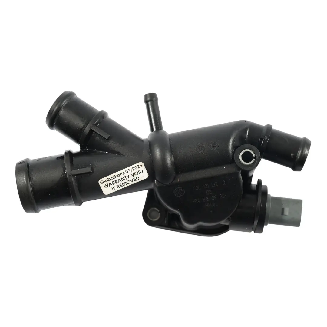 Audi Skoda Octavia 1Z 2.0 TDI CEGA Boîtier Thermostat Liquide - SKU 03L121132Q - Numéro de pièce 03L121132Q
